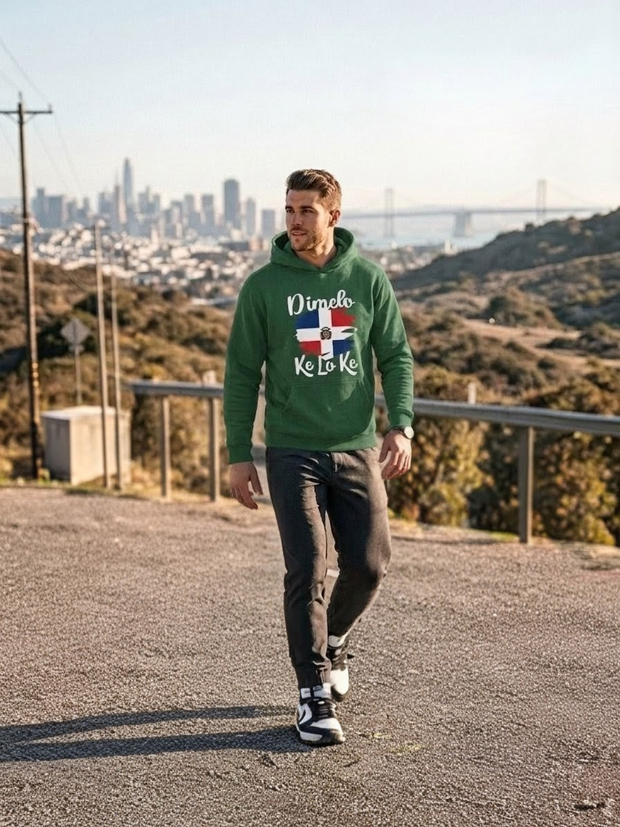 Hoodie "Dímelo Ke Lo Ke" — Edición Dominicana 🇩🇴