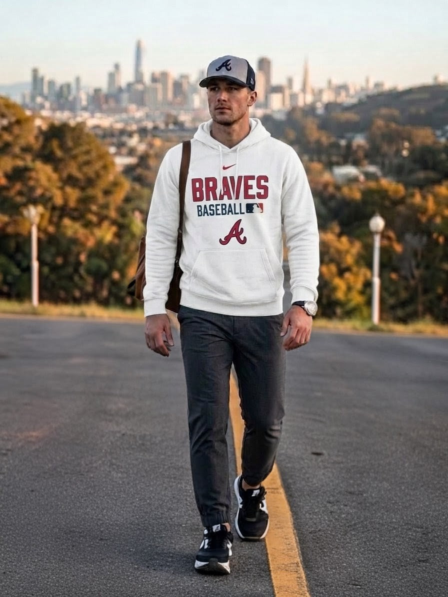 Hoodie "Braves Baseball" — Edición MLB ⚾🏆