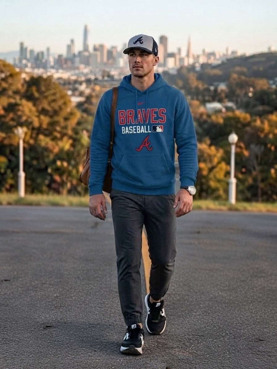 Hoodie "Braves Baseball" — Edición MLB ⚾🏆