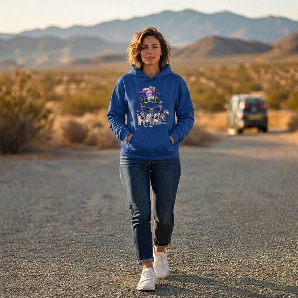 Hoodie "Salty Mama" — Premium Collection 😎💜