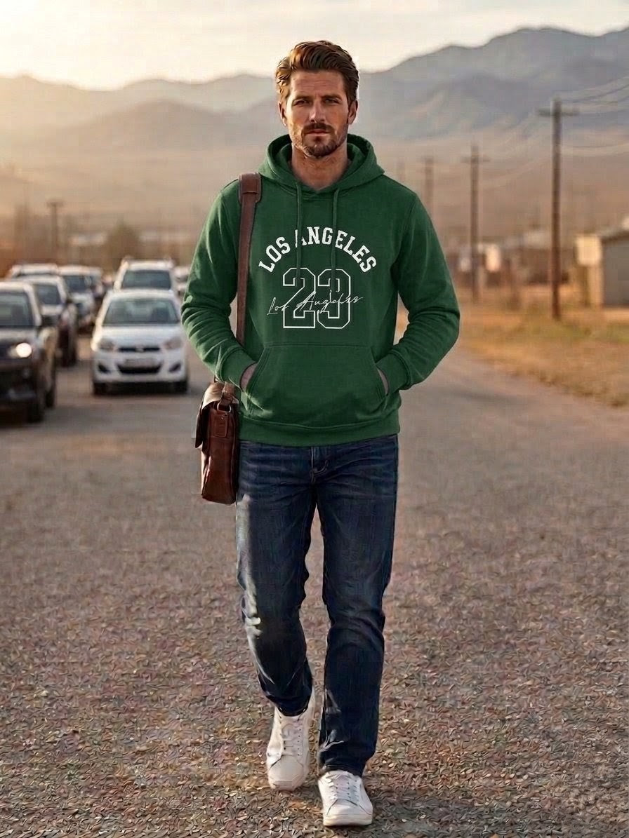 Hoodie "Los Angeles 23" — Edición Varsity 🏀✨