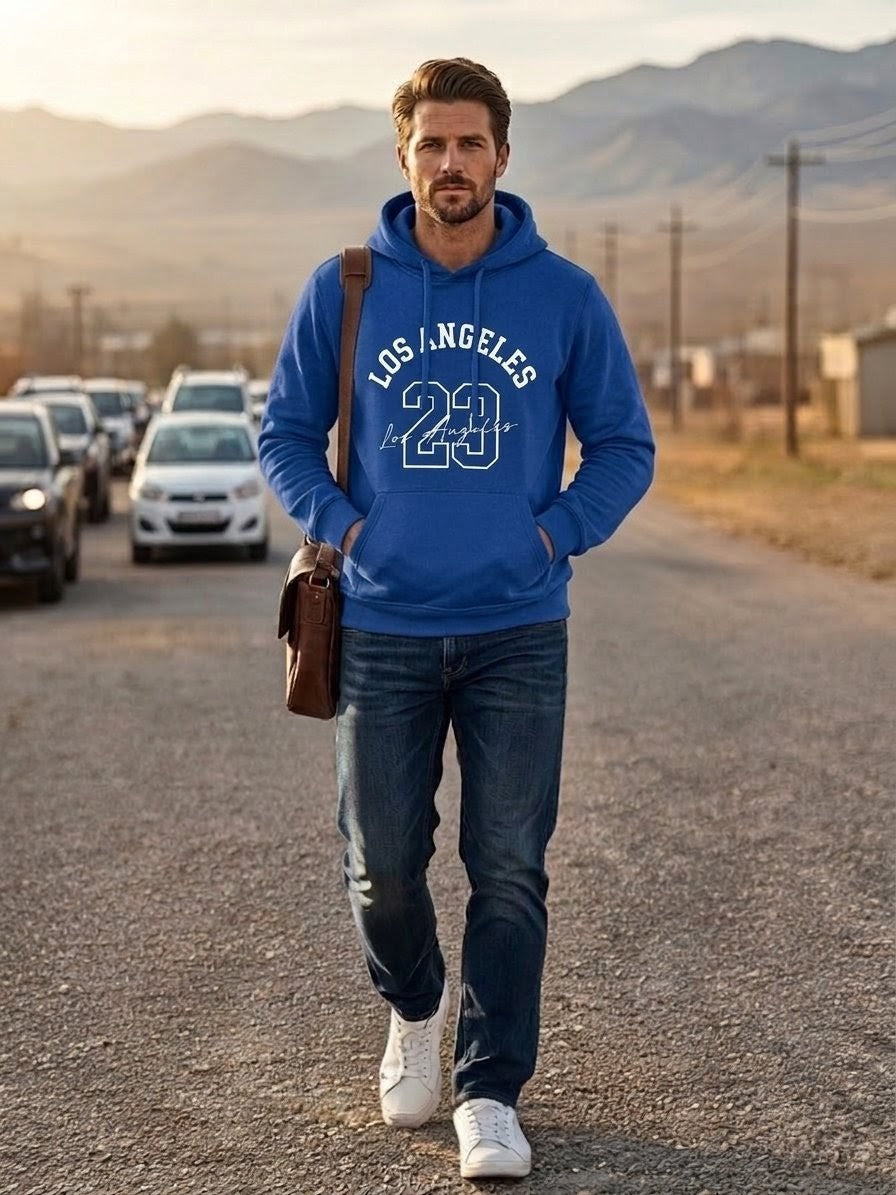 Hoodie "Los Angeles 23" — Edición Varsity 🏀✨