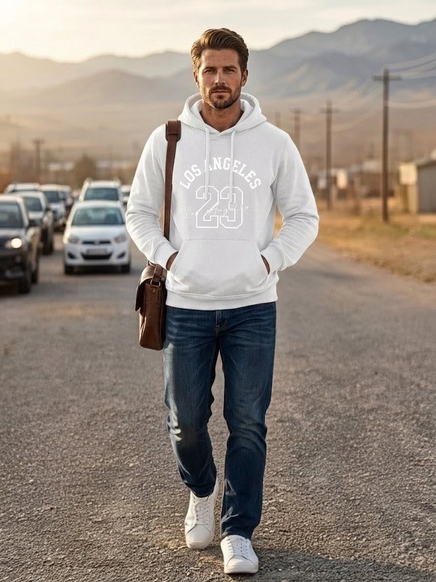 Hoodie "Los Angeles 23" — Edición Varsity 🏀✨