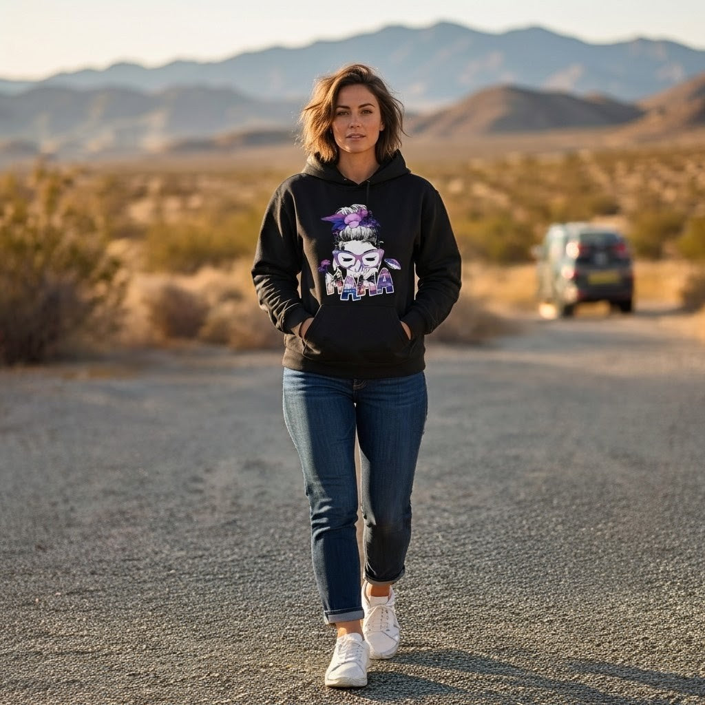 Hoodie "Salty Mama" — Premium Collection 😎💜