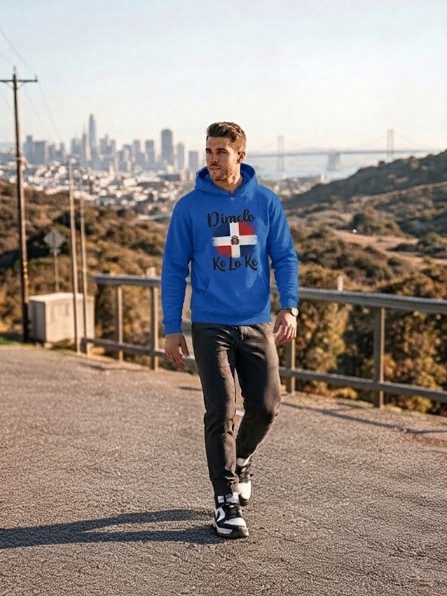 Hoodie "Dímelo Ke Lo Ke" — Edición Dominicana 🇩🇴
