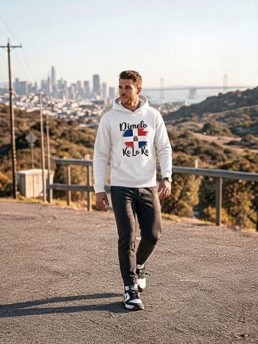Hoodie "Dímelo Ke Lo Ke" — Edición Dominicana 🇩🇴