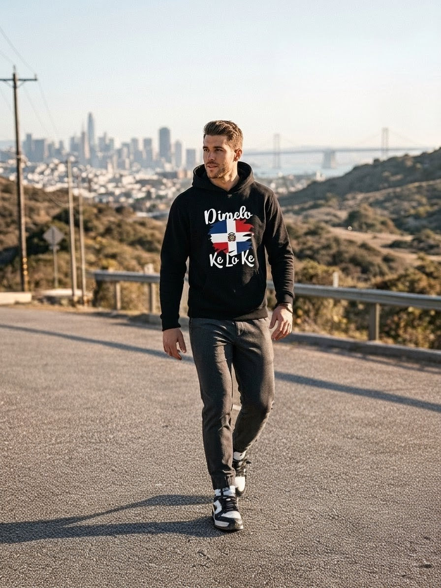 Hoodie "Dímelo Ke Lo Ke" — Edición Dominicana 🇩🇴