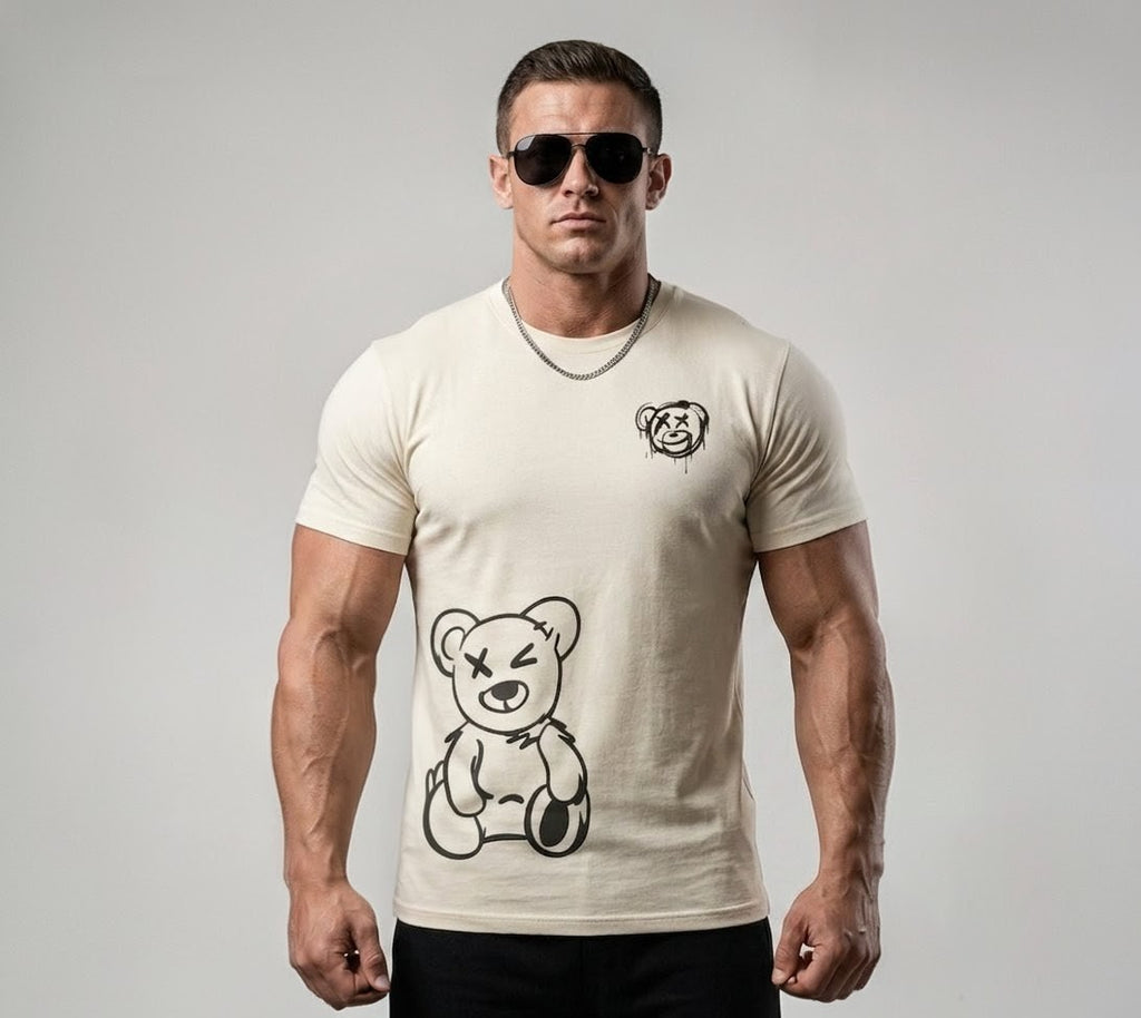 Polera "Drip Bear" — Edición Streetwear 🐻🖤