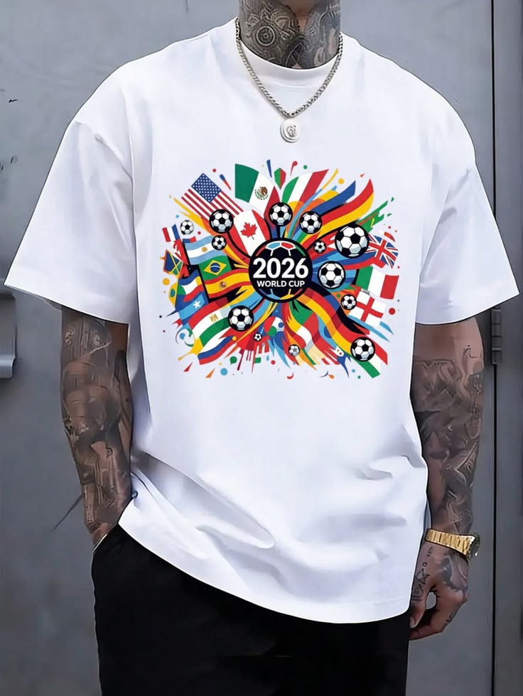 Polera "2026 World Cup — All Nations" — Edición Mundial 🌍⚽